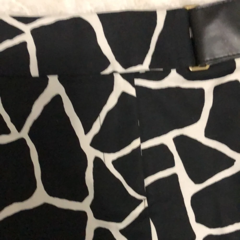 Michael Kors Zebra Print Pencil Skirt Size‎ 2
